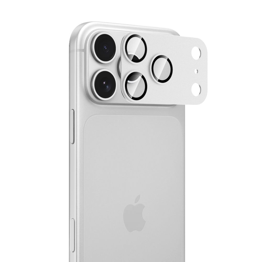 Ochrana na zadní kameru iPhone 18 Pro MAX - Tech-Protect, CamFull Fit+ Black