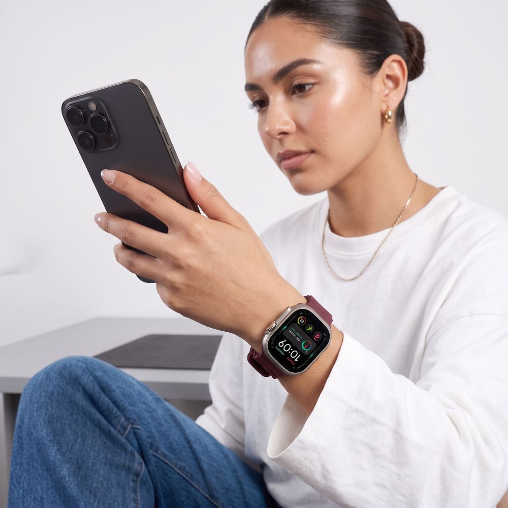 Řemínek pro Apple Watch 44mm / 45mm / 46mm / 49mm - Tech-Protect, Iconband Pro Orange