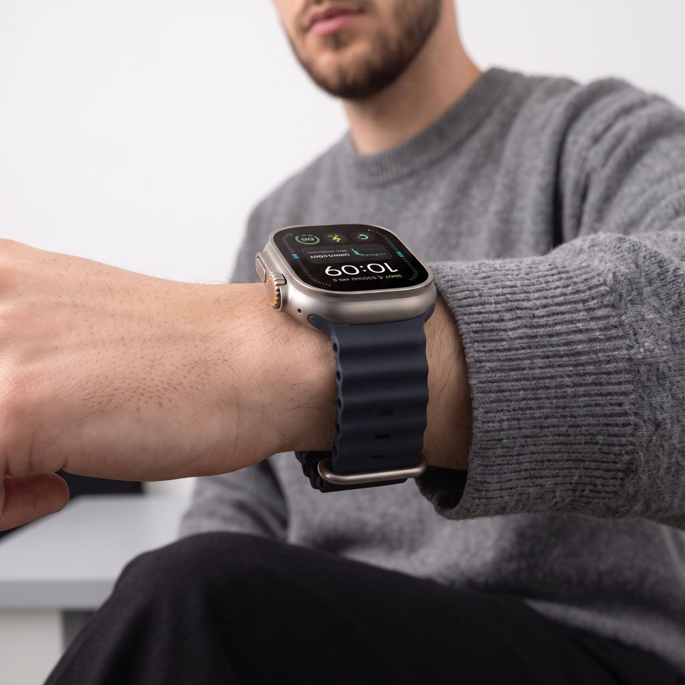 Řemínek pro Apple Watch 44mm / 45mm / 46mm / 49mm - Tech-Protect, Iconband Pro Orange