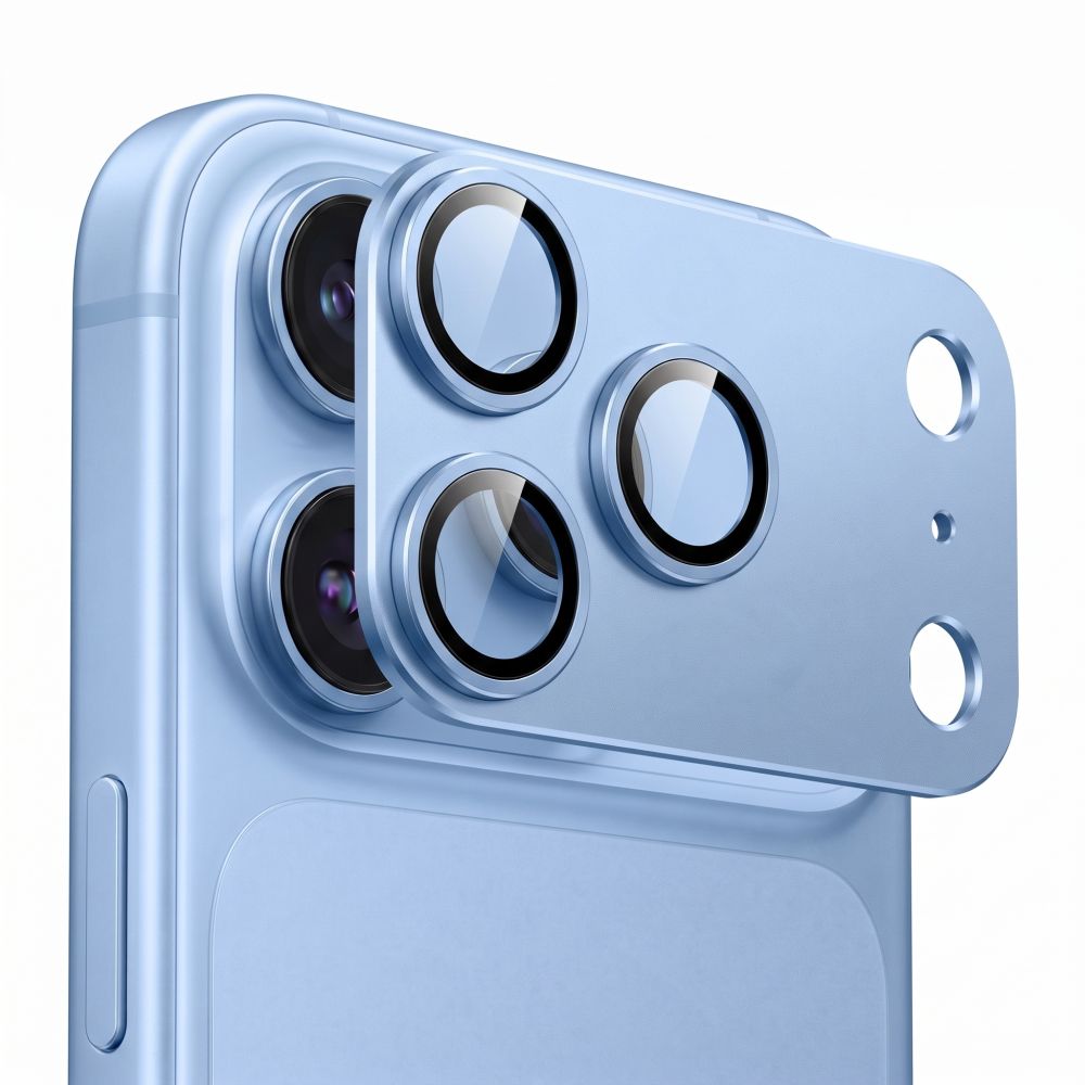 Ochrana na zadní kameru iPhone 18 Pro MAX - Tech-Protect, CamFull Fit+ Black