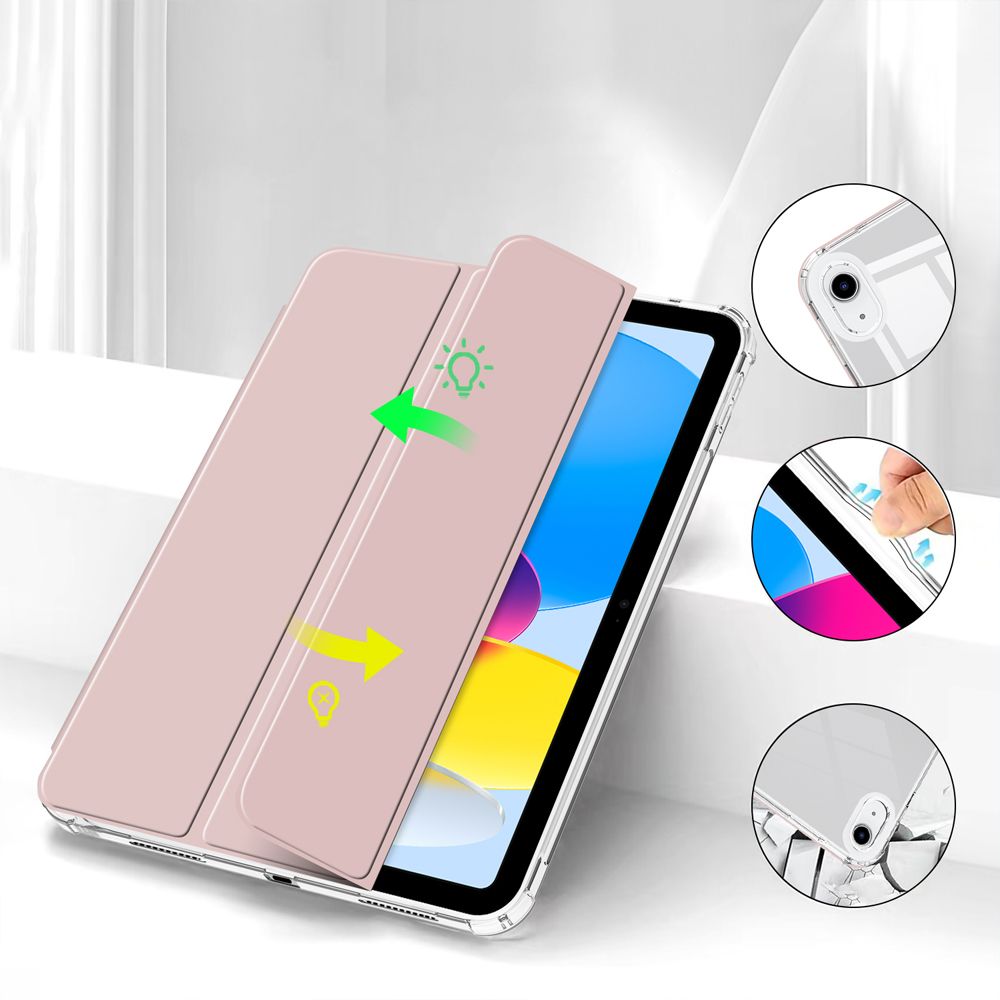 Pouzdro na iPad 11 (2025) / iPad 10.9 (2022) - Tech-Protect, SmartCase Hybrid Silver