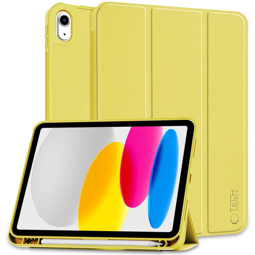 Pouzdro na iPad 11 (2025) / iPad 10.9 (2022) - Tech-Protect, SmartCase Pen Magenta