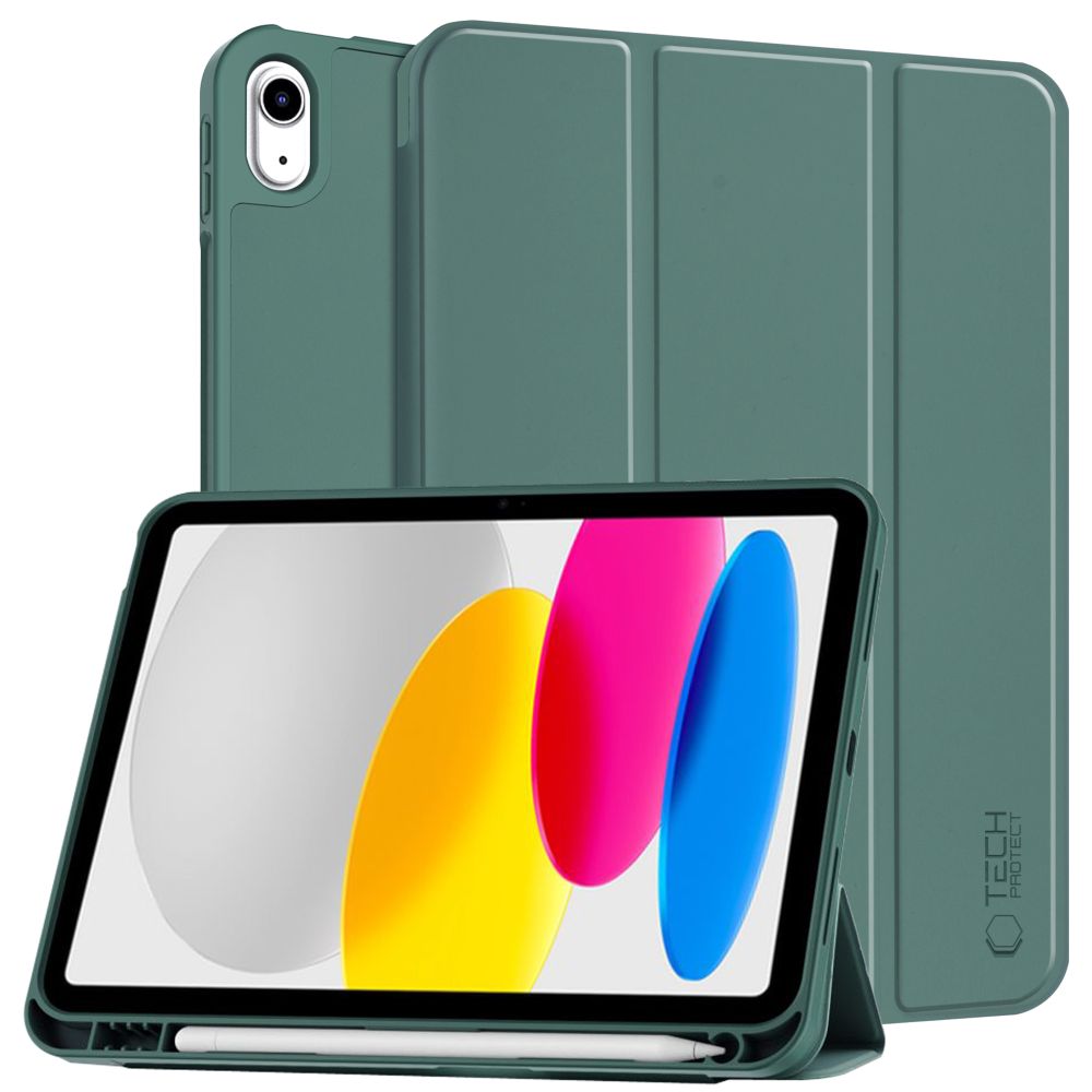 Pouzdro na iPad 11 (2025) / iPad 10.9 (2022) - Tech-Protect, SmartCase Pen Magenta