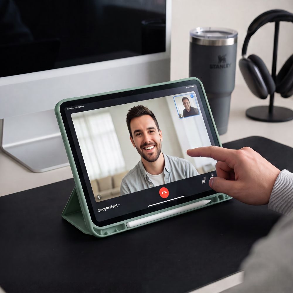 Pouzdro na iPad 11 (2025) / iPad 10.9 (2022) - Tech-Protect, SmartCase Pen Magenta