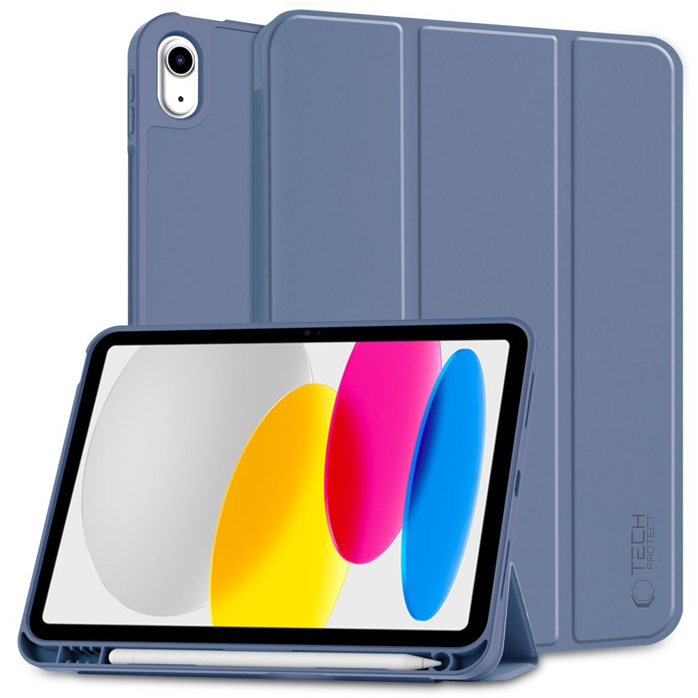 Pouzdro na iPad 11 (2025) / iPad 10.9 (2022) - Tech-Protect, SmartCase Pen Magenta
