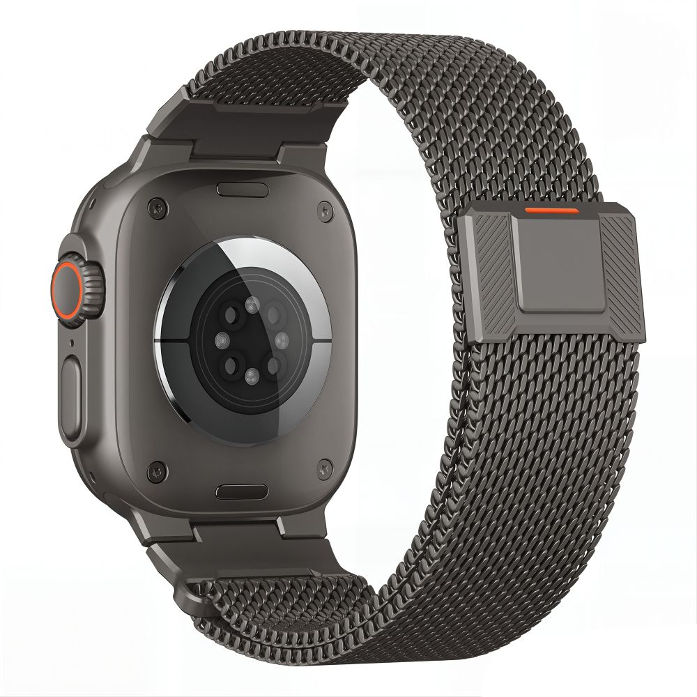 Řemínek na Apple Watch 44mm / 45mm / 46mm / 49mm - Tech-Protect, Milano Vanguard Black