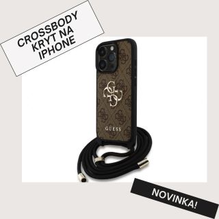 Ochranný kryt s crossbody popruhem na iPhone 15 Pro MAX od Guess😍👇...