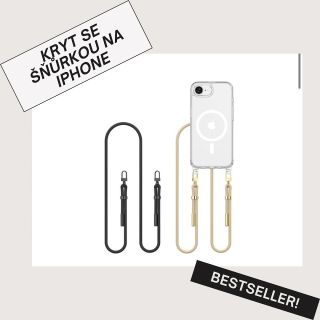 Kryt na iPhone se šňůrkou a podporou MagSafe! 😍👇...